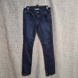 Levi's Skinny Jeans Women's Blue Dark Wash